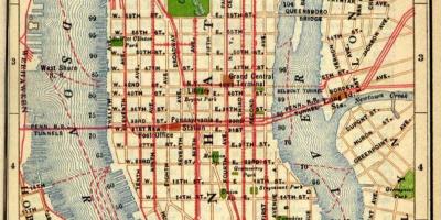 Mapa de idade Manhattan
