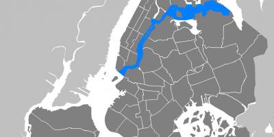 Mapa de Manhattan vector